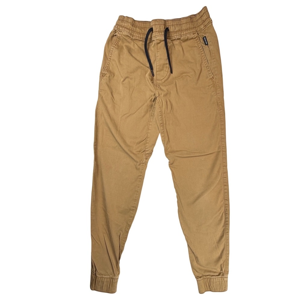 Hollister Mens Skinny Jogger Advanced Stretch Tan Khaki Pants XXS